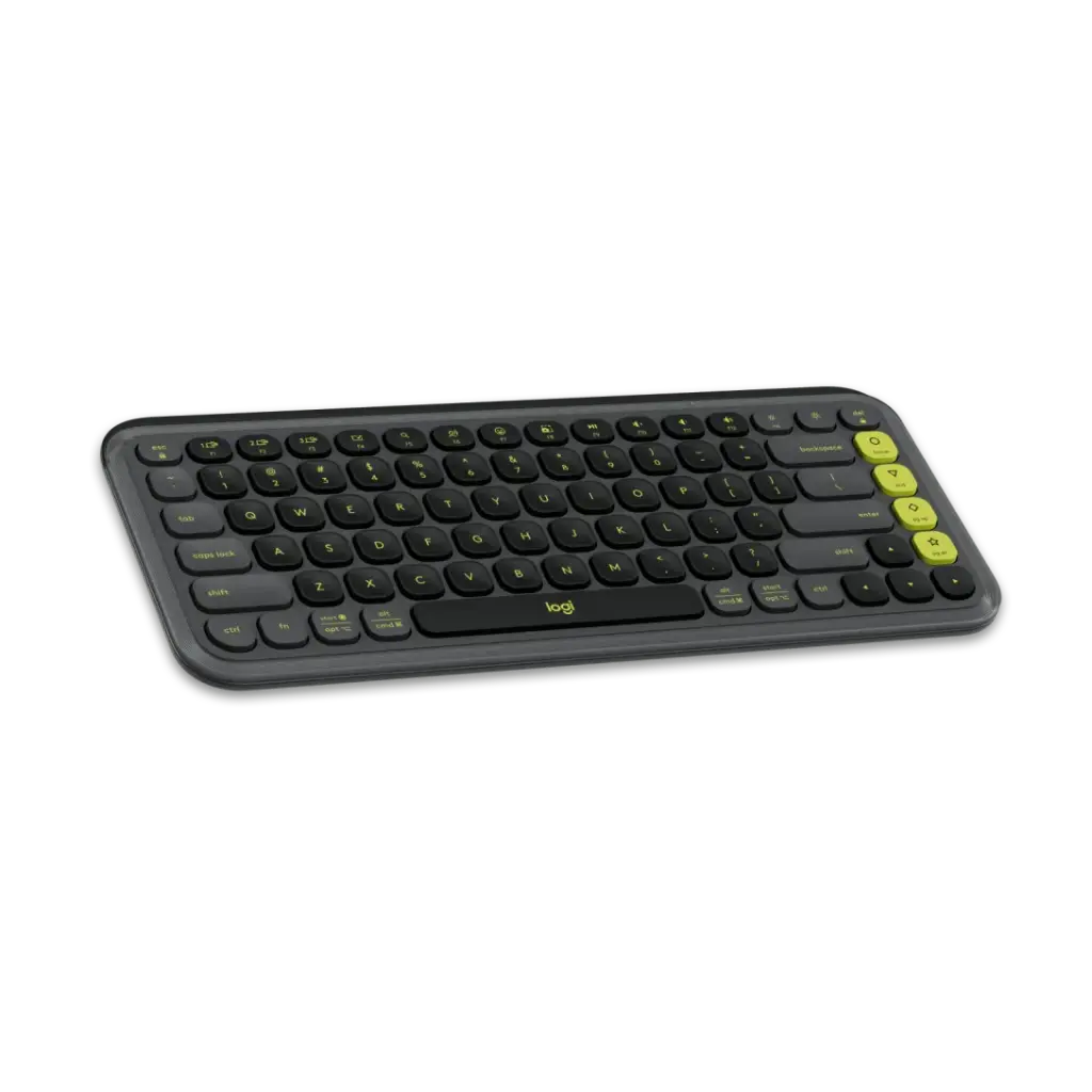 Logitech POP Icon Keys Slim Multi-Device Wireless Bluetooth Keyboard - Graphite