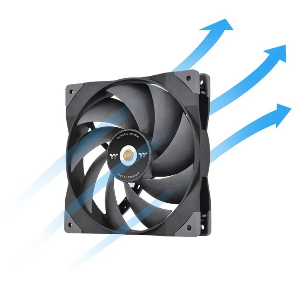 Thermaltake SWAFAN GT14 140mm High-Performance PWM CPU Cooling Fan (CL-F157-PL14BL-A)