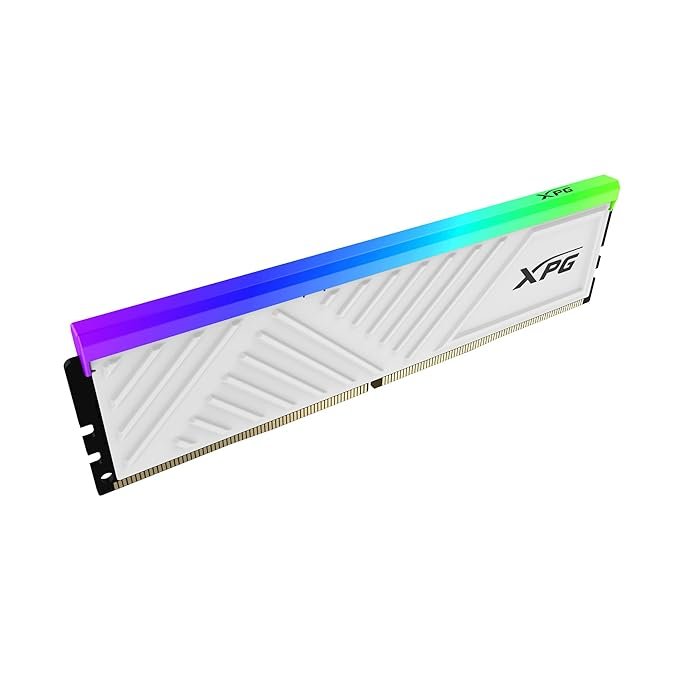 XPG SPECTRIX D35G 16GB (2x8GB) DDR4 3200MHz CL16 RGB Desktop Gaming Memory RAM - White