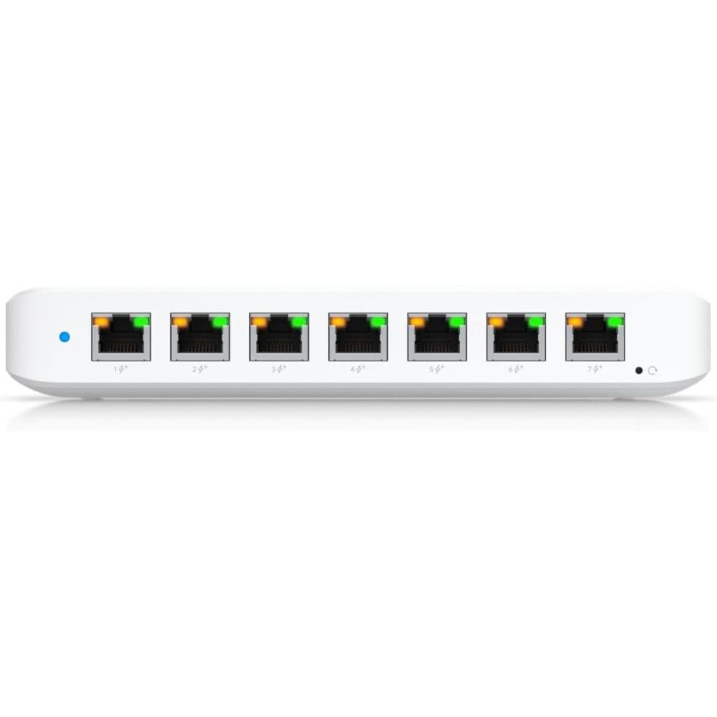 Ubiquiti UniFi Switch Ultra (USW-ULTRA-60W) - 8-Port Gigabit Layer 2 PoE Switch with Versatile Mounting Options