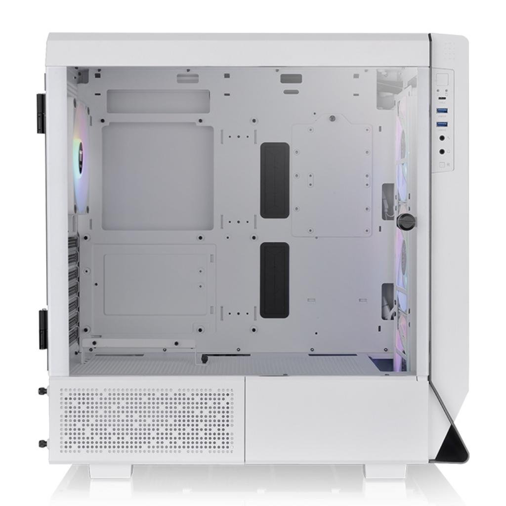 Thermaltake Ceres 500 TG ARGB Snow Mid Tower ATX Computer Case with Tempered Glass