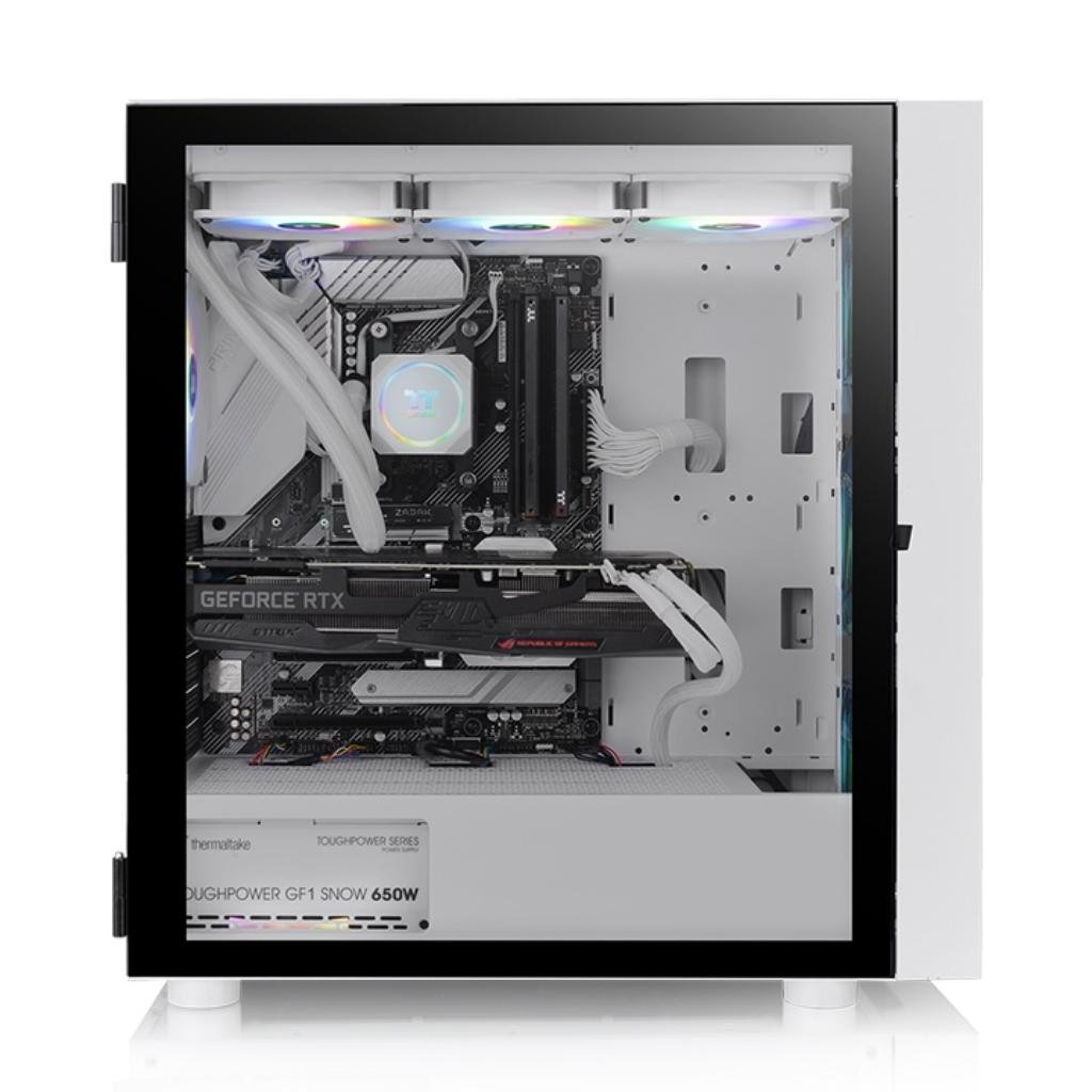 Thermaltake H570 ARGB Snow Edition ATX Mid-Tower Tempered Glass PC Gaming Case