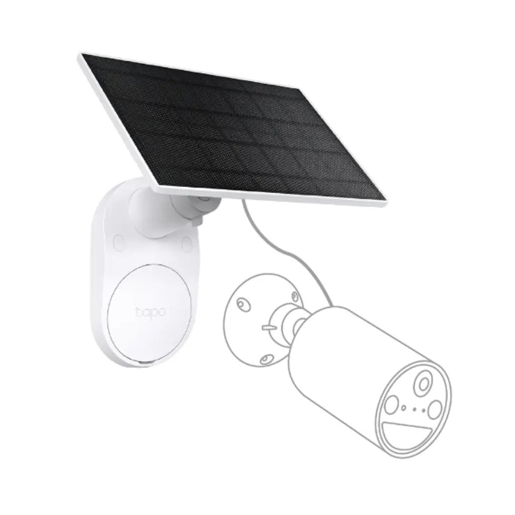 TP-Link Tapo A201 2.5W Solar Panel for Battery-Powered Security Cameras with 4M Charging Cable