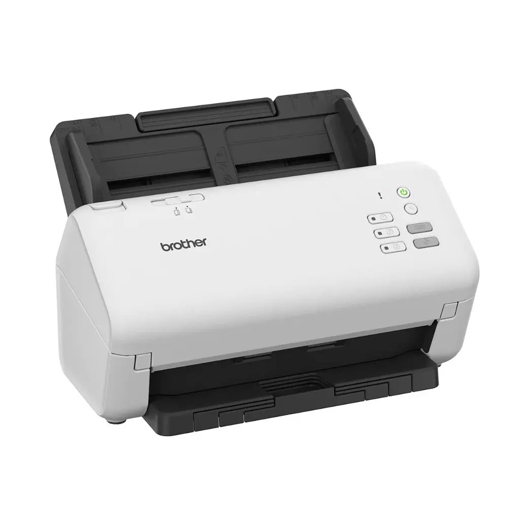Brother ADS-4300N Professional High-Speed Duplex Network Document Scanner with 80-Sheet ADF and USB 3.0 Connectivity