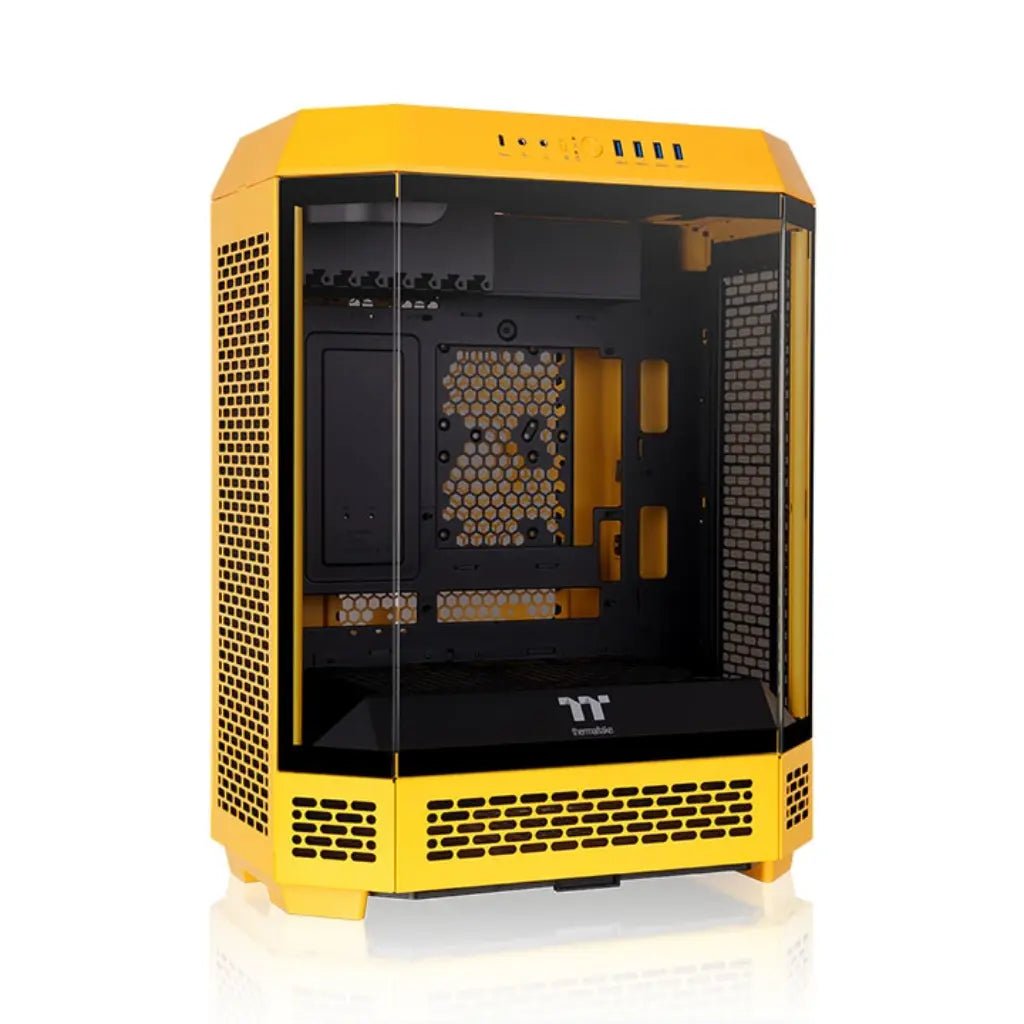 Thermaltake The Tower 600 Bumblebee Edition Mid-Tower ATX PC Case with Tempered Glass Panels