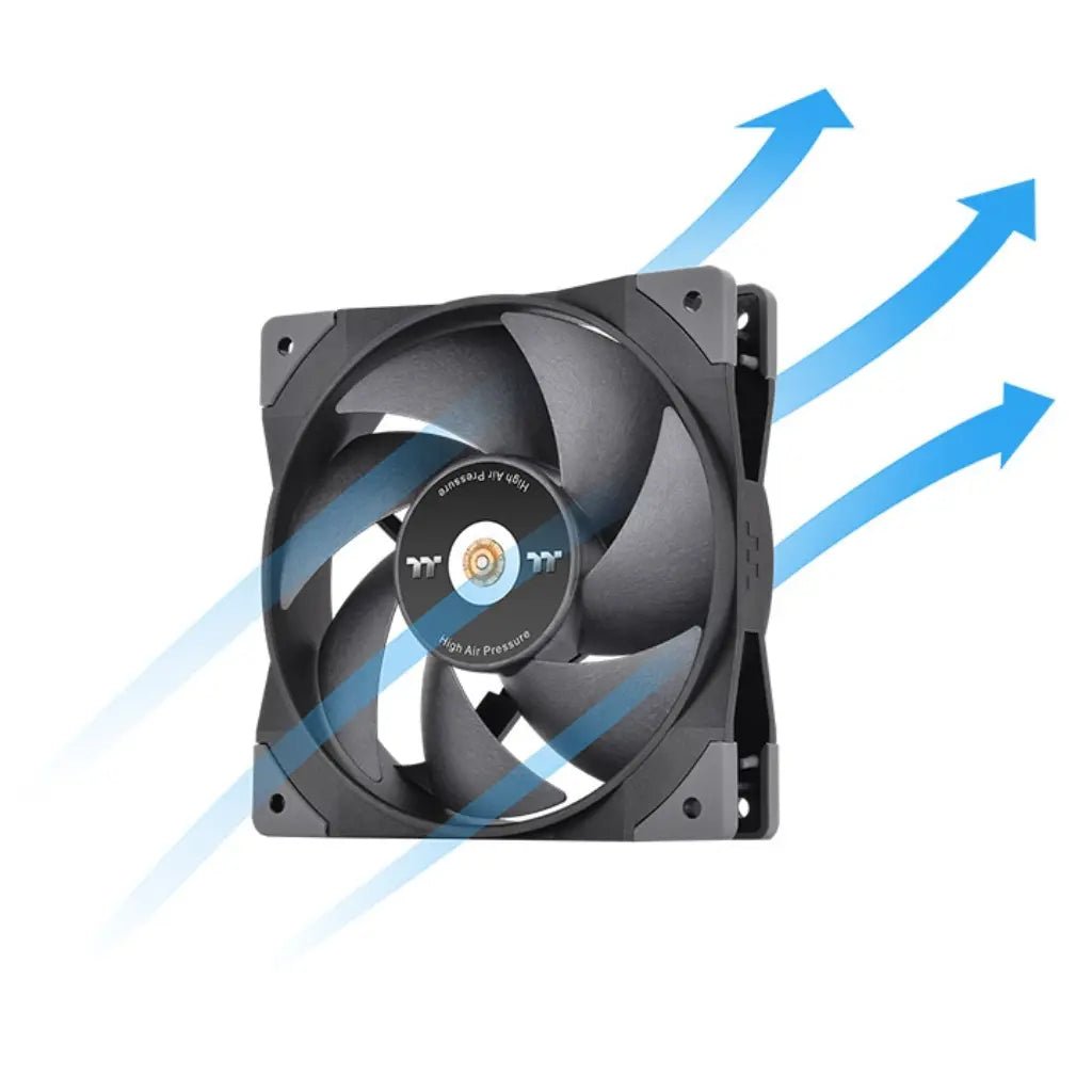 Thermaltake SWAFAN GT12 120mm High-Performance PWM CPU Cooling Fan (CL-F155-PL12BL-A)