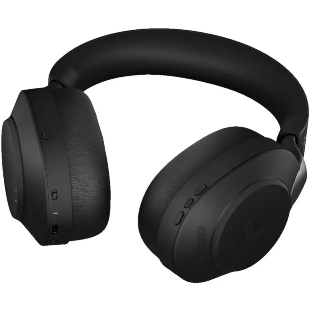 Jabra Evolve2 85 MS Stereo Wireless Headset with Digital Hybrid Active Noise Cancellation - Black