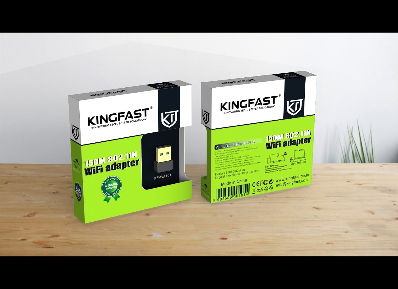 KINGFAST KF-10 150 Mbps 2.4GHz Wireless USB Wi-Fi Network Adapter