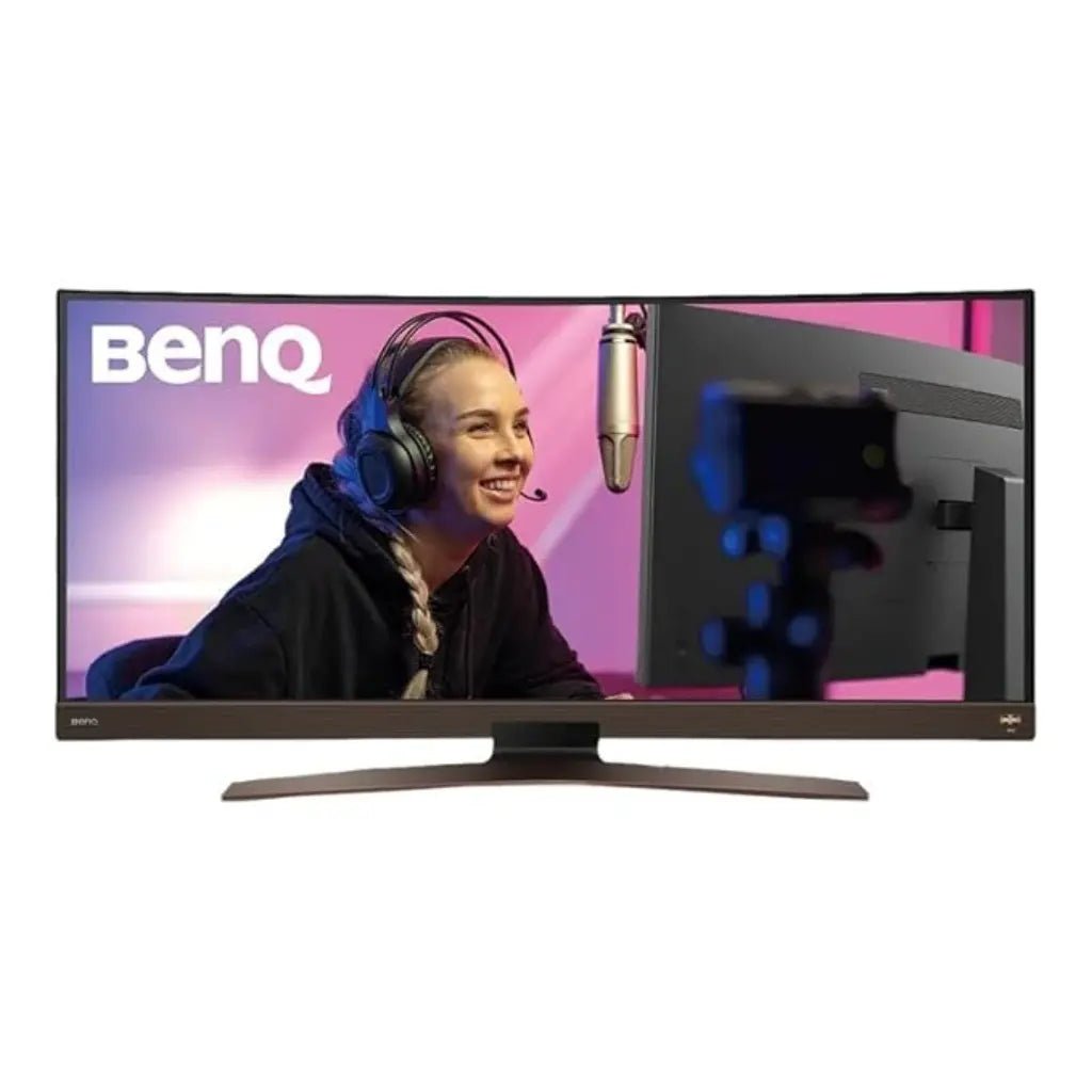 BenQ EW3880R 38-inch WQHD+ HDRi IPS Curved Ultrawide Monitor for Entertainment and Productivity