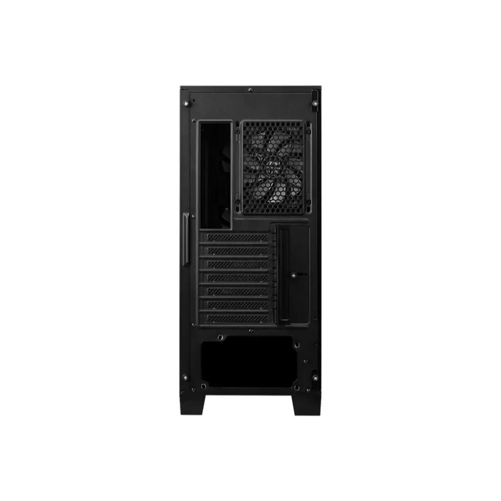 MSI MAG FORGE 320R Airflow Mid-Tower Gaming PC Case with Tempered Glass and ARGB Fans - White
