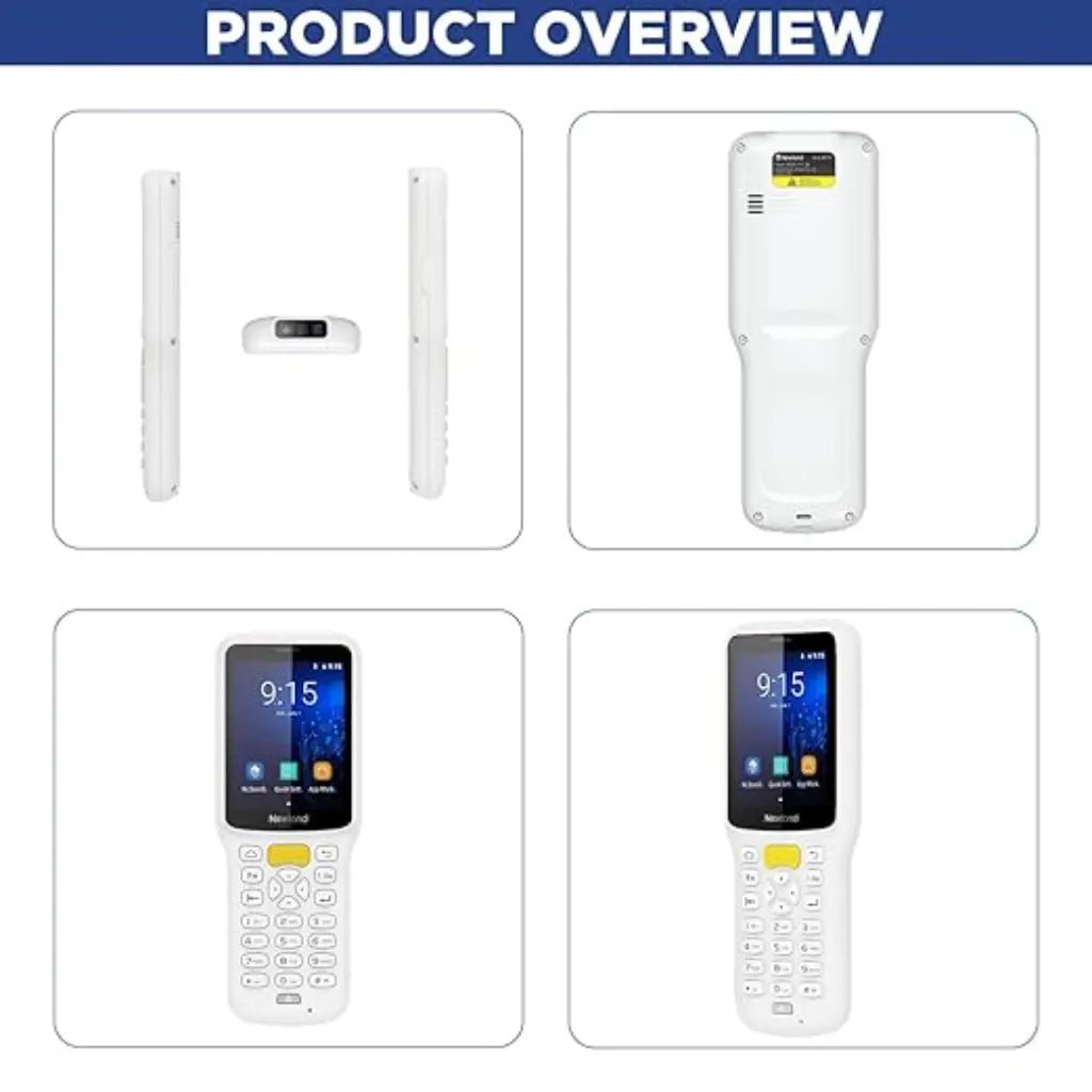 Newland NLS-MT37-7K Android 8.1 Rugged Portable Data Terminal with 2.8-Inch Touchscreen and Integrated 2D Barcode Scanner