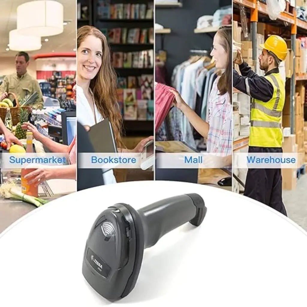Zebra DS4608-SR Standard Range 1D/2D Handheld Barcode Scanner with USB Connectivity