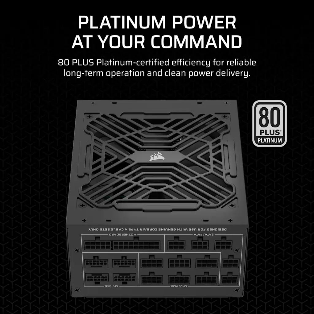 Corsair WS3000 3000W ATX 3.1 Fully Modular 80 Plus Platinum Workstation Power Supply