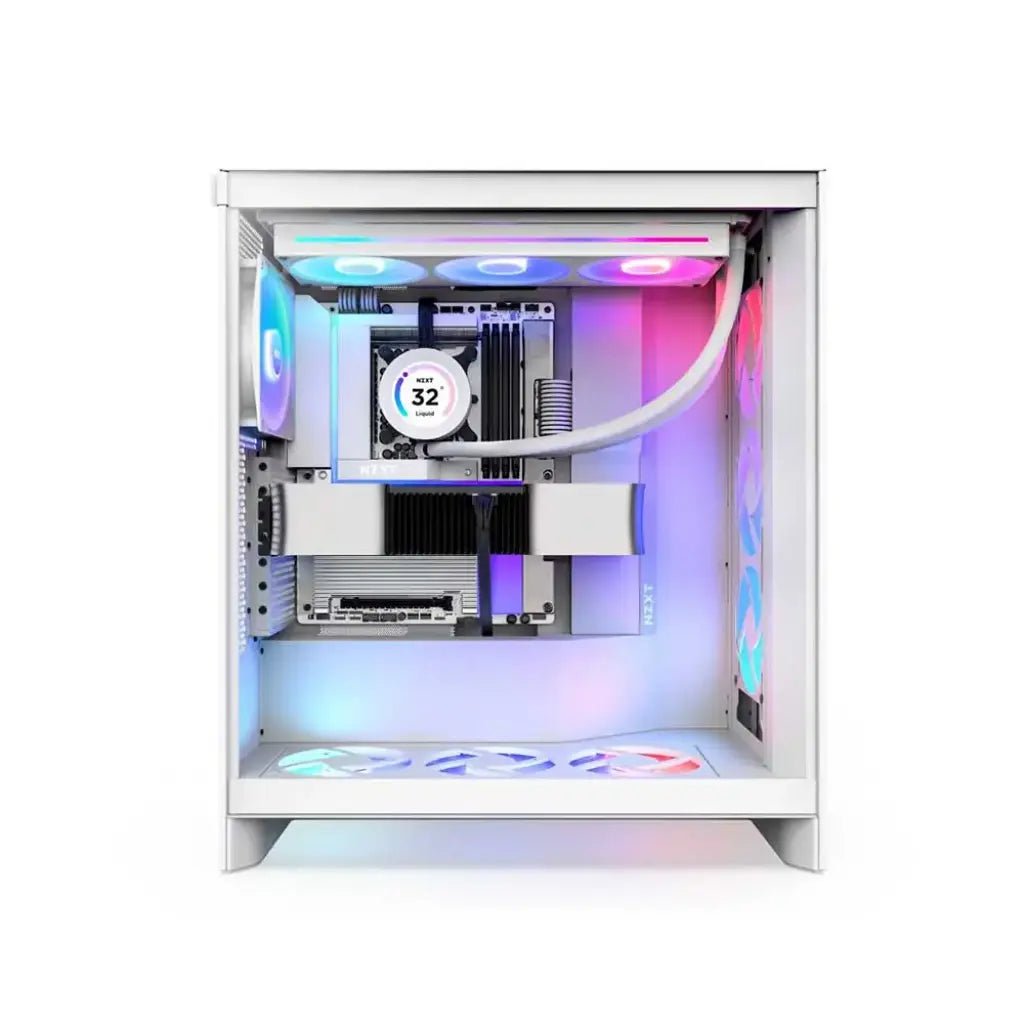 NZXT N9 Z890 LGA1851 ATX DDR5 Wi-Fi 7 Gaming Motherboard - White Edition