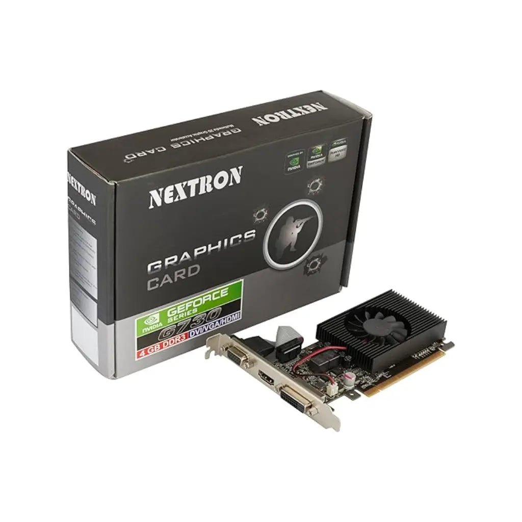 Nextron NVIDIA GeForce GT 730 4GB DDR3 PCIe 2.0 Dedicated Graphics Card