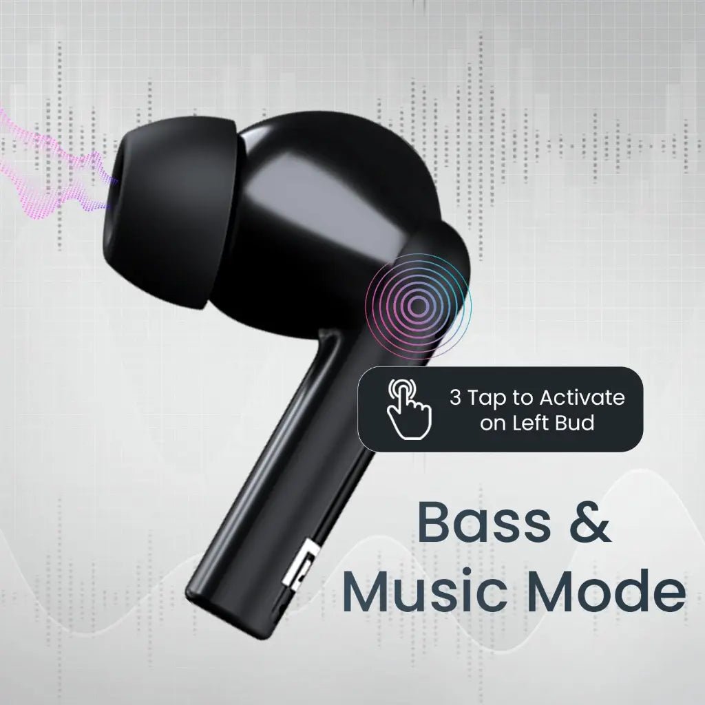 Portronics Harmonics Twins S6 (POR 1905) TWS Wireless Earbuds with 50 Hours Playtime
