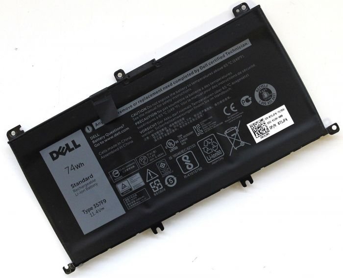 Dell 357F9 OEM 74Wh 6333mAh 11.1V 6-Cell Replacement Laptop Battery for Select Dell Models