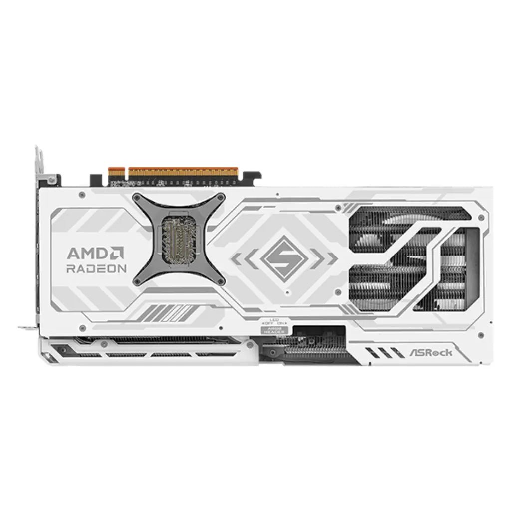 ASRock AMD Radeon RX 9070 XT Steel Legend 16GB GDDR6 Gaming Graphics Card