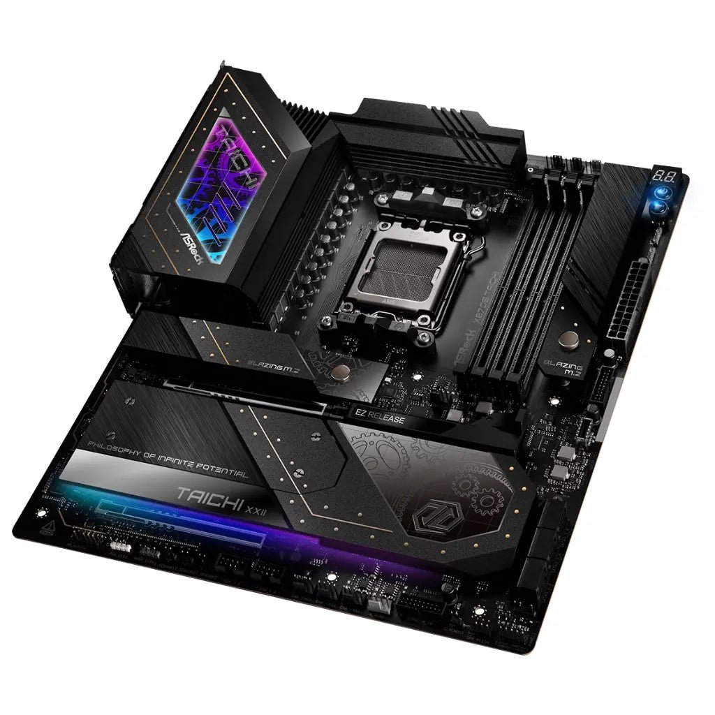 ASRock Taichi X870E AMD X870E AM5 E-ATX Motherboard with DDR5 Support and WiFi 7