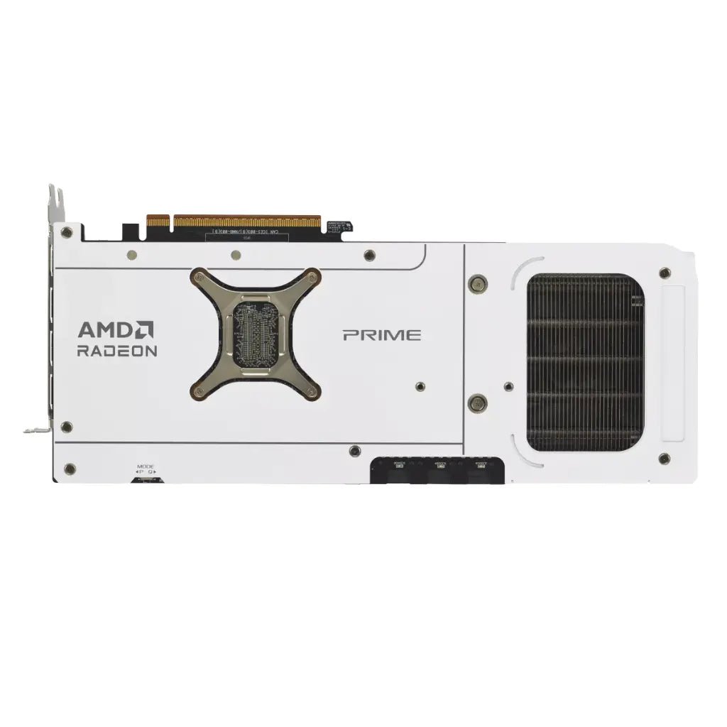 ASUS Prime AMD Radeon RX 9070 XT White OC Edition 16GB GDDR6 Graphics Card