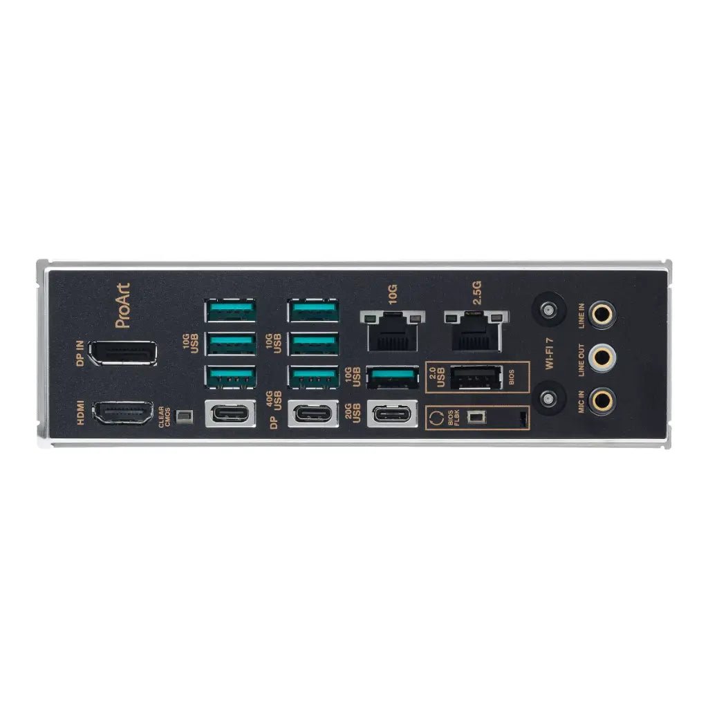 ASUS ProArt X870E-Creator WiFi AMD AM5 ATX Motherboard with 10Gb Ethernet and DDR5 Support