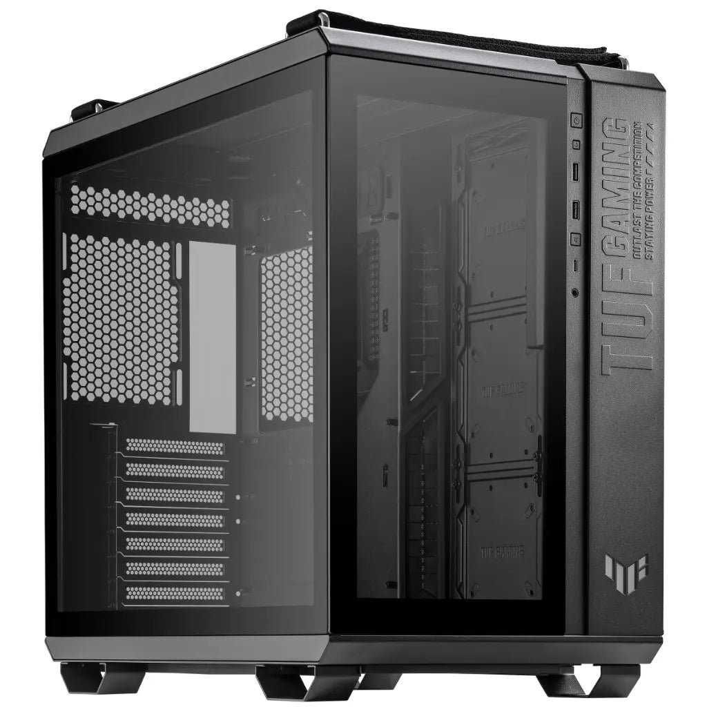ASUS TUF Gaming GT502 Dual Chamber Mid-Tower ATX PC Case with Tempered Glass Panels