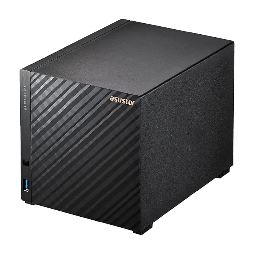 Asustor Drivestor 4 AS1104T 4-Bay NAS Enclosure with Quad-Core 1.4GHz Processor and 1GB DDR4 RAM