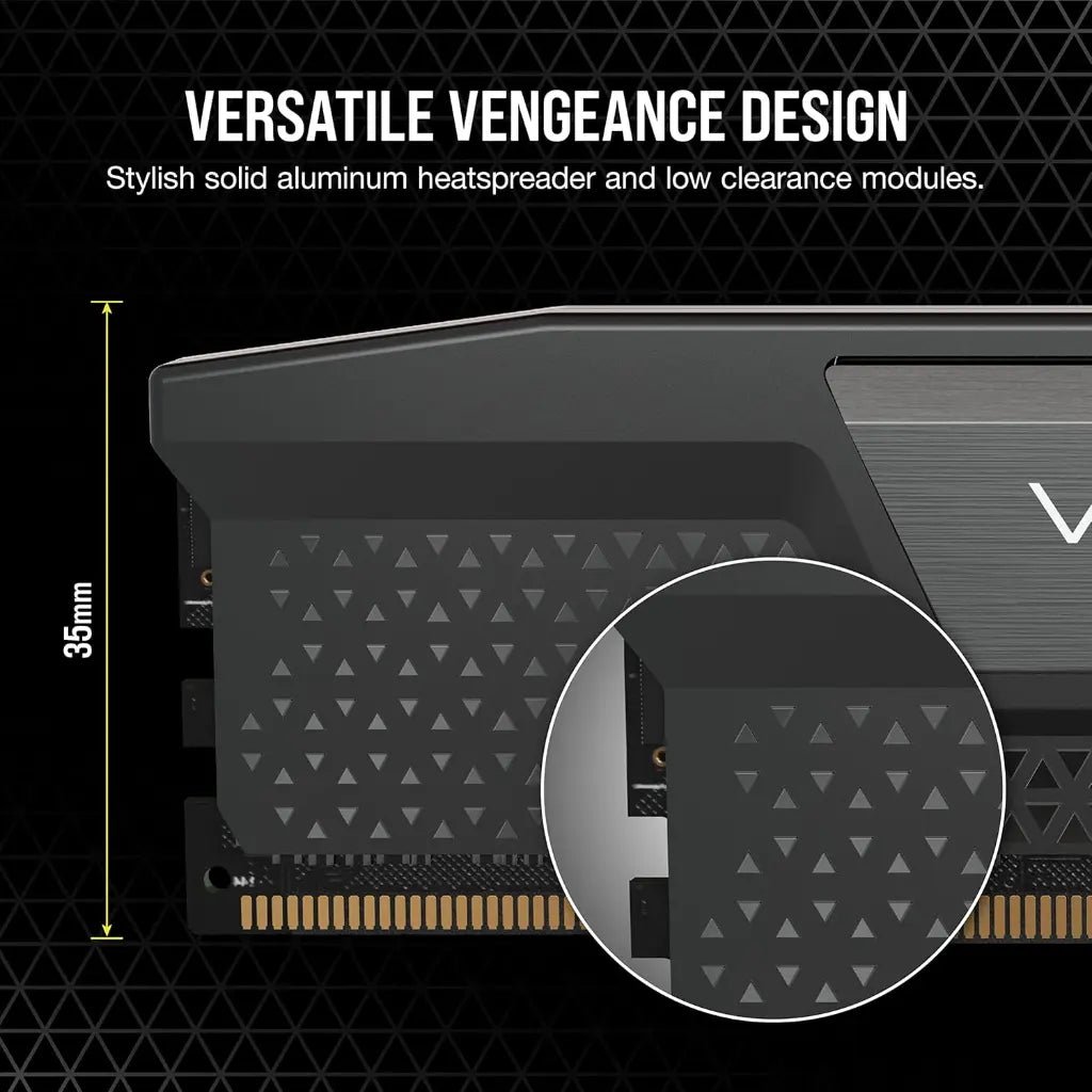 CORSAIR Vengeance 96GB (2x48GB) DDR5 5600MHz CL40 Desktop Memory Kit - High Performance RAM