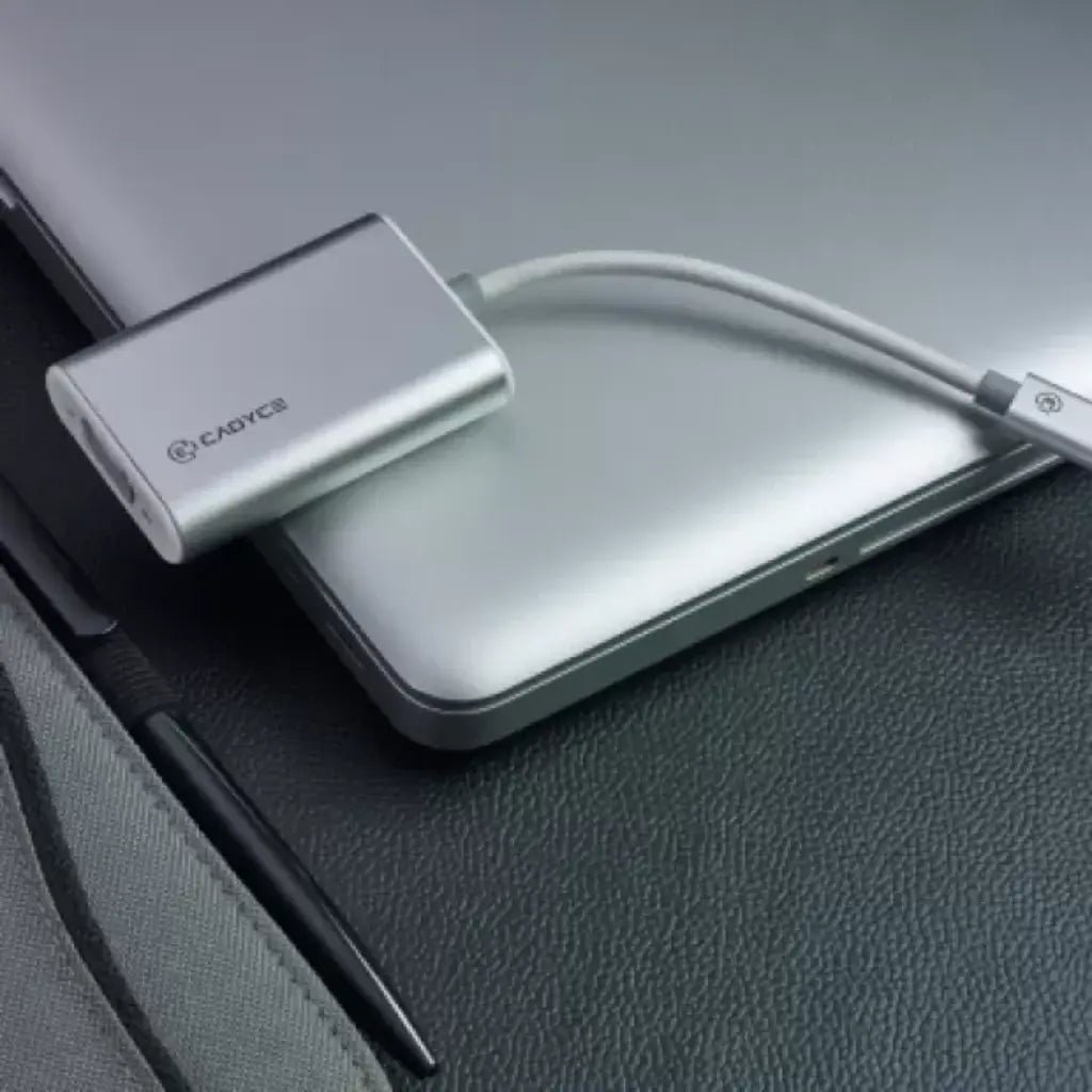 Cadyce CA-CVM USB-C to VGA Multiport Adapter with USB 3.0 Data Port