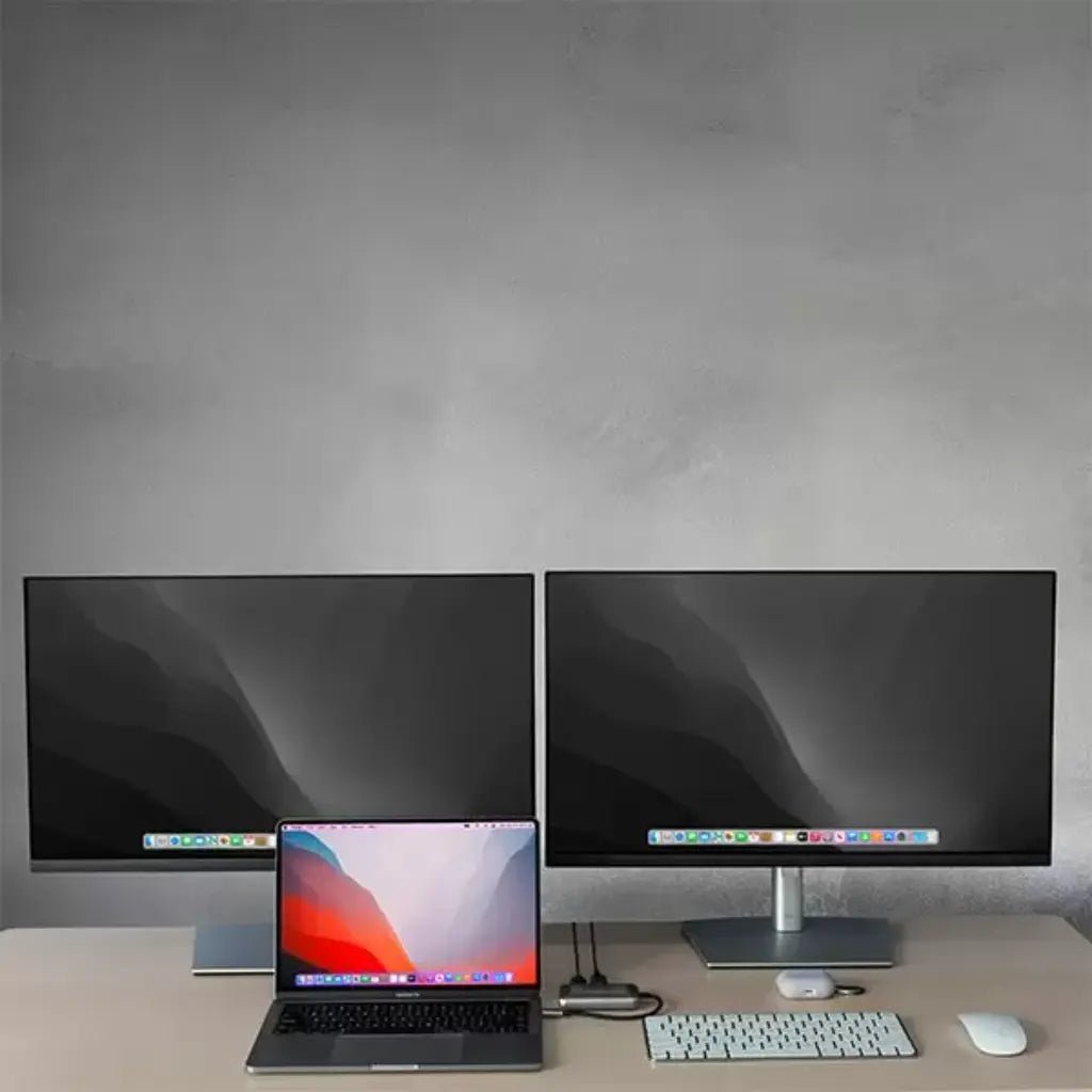 Cadyce CA-DUHD4K USB-C to Dual HDMI Adapter - Supports 4K Resolution at 60Hz