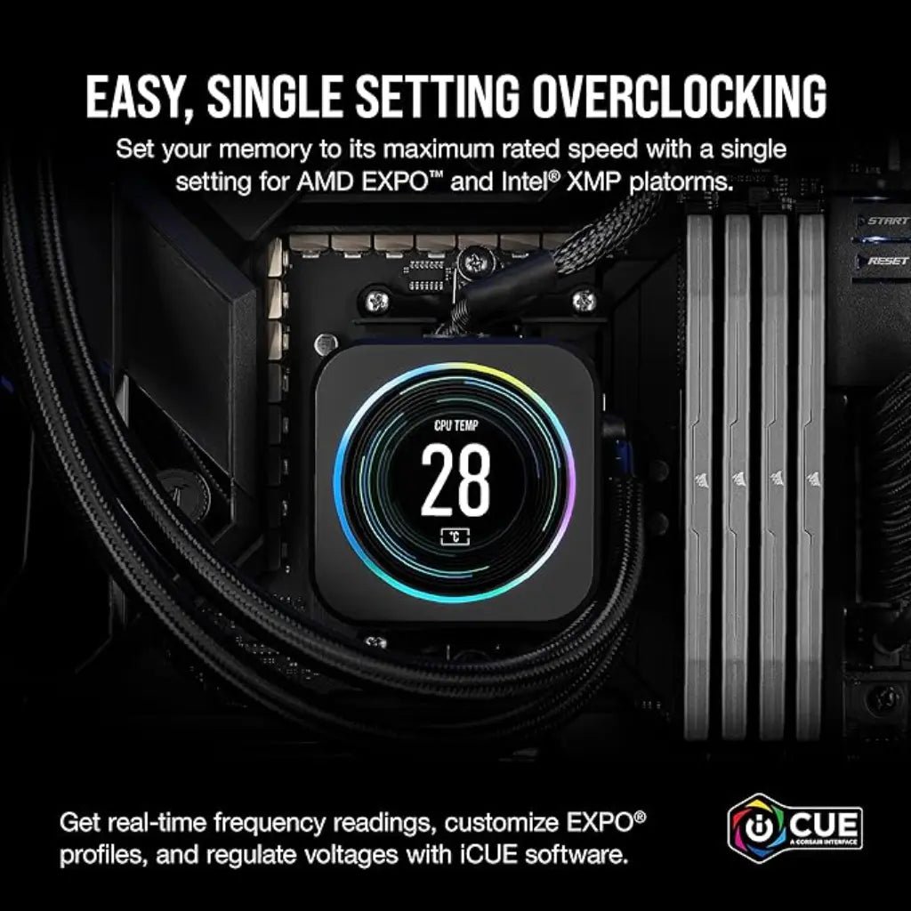 Corsair Vengeance 96GB (2x48GB) DDR5 6000MHz CL30 Desktop Memory Kit