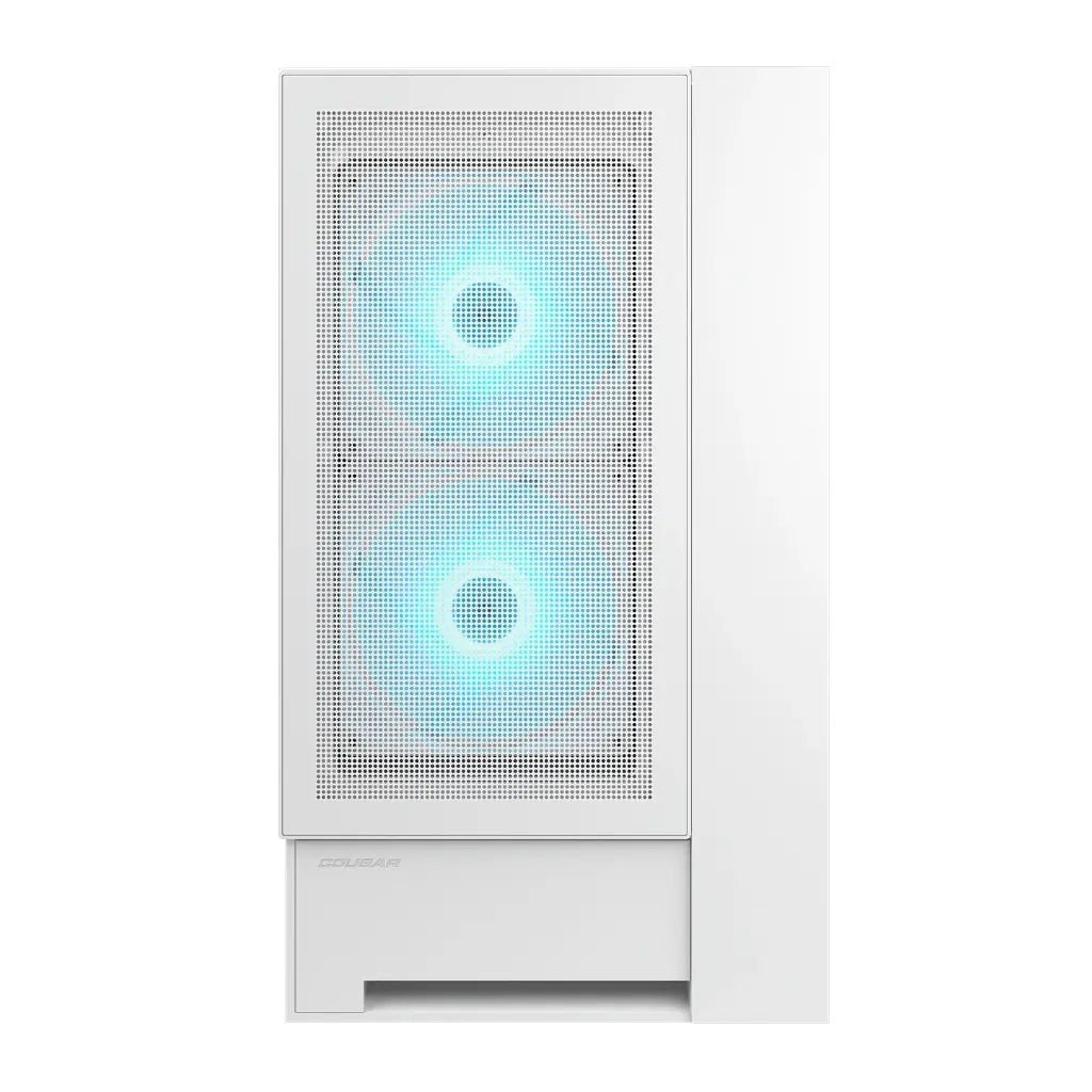 Cougar OmnyX White Mid-Tower PC Case with 4x 160mm Omnidirectional Dynamic Flow PWM Fans