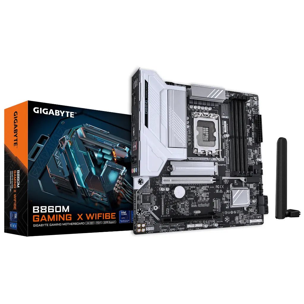 Gigabyte B860M Gaming X WiFi 6E Intel B860 LGA1700 DDR5 Micro-ATX Motherboard