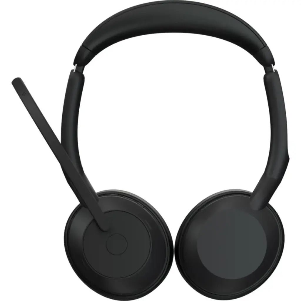 Jabra Evolve2 55 Professional UC Stereo Bluetooth Headset with Active Noise Cancellation and Charging Stand