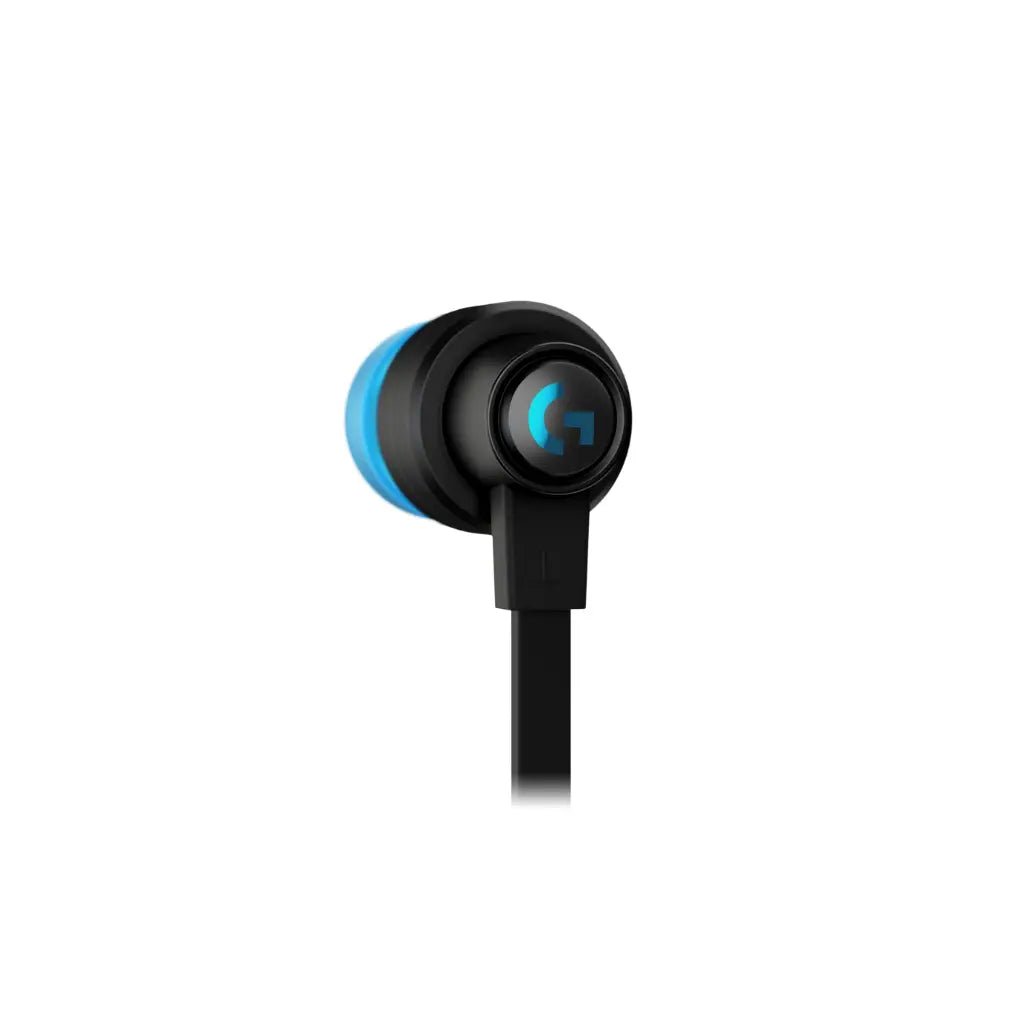 Logitech G333 Wired Gaming Earphones with Dual Dynamic Drivers and In-Line Microphone - Black