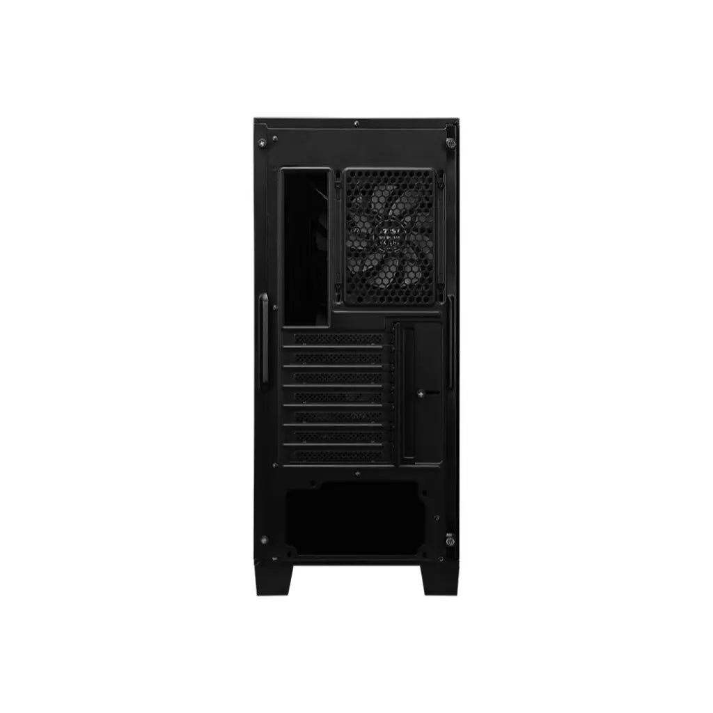 MSI MAG FORGE 120A Airflow Mid-Tower ATX PC Case with Tempered Glass Side Panel and Pre-installed Fans