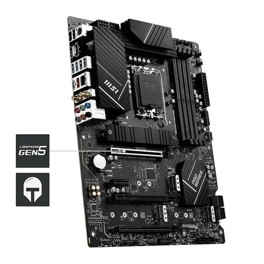 MSI PRO Z790-P WIFI 6E Intel Z790 LGA1700 DDR4 ATX Motherboard for 12th/13th/14th Gen Intel Core Processors