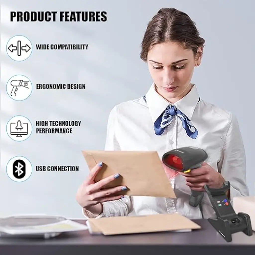 Newland NLS-HR3280-BT-C(U) Wireless Bluetooth 2D Handheld Barcode Scanner