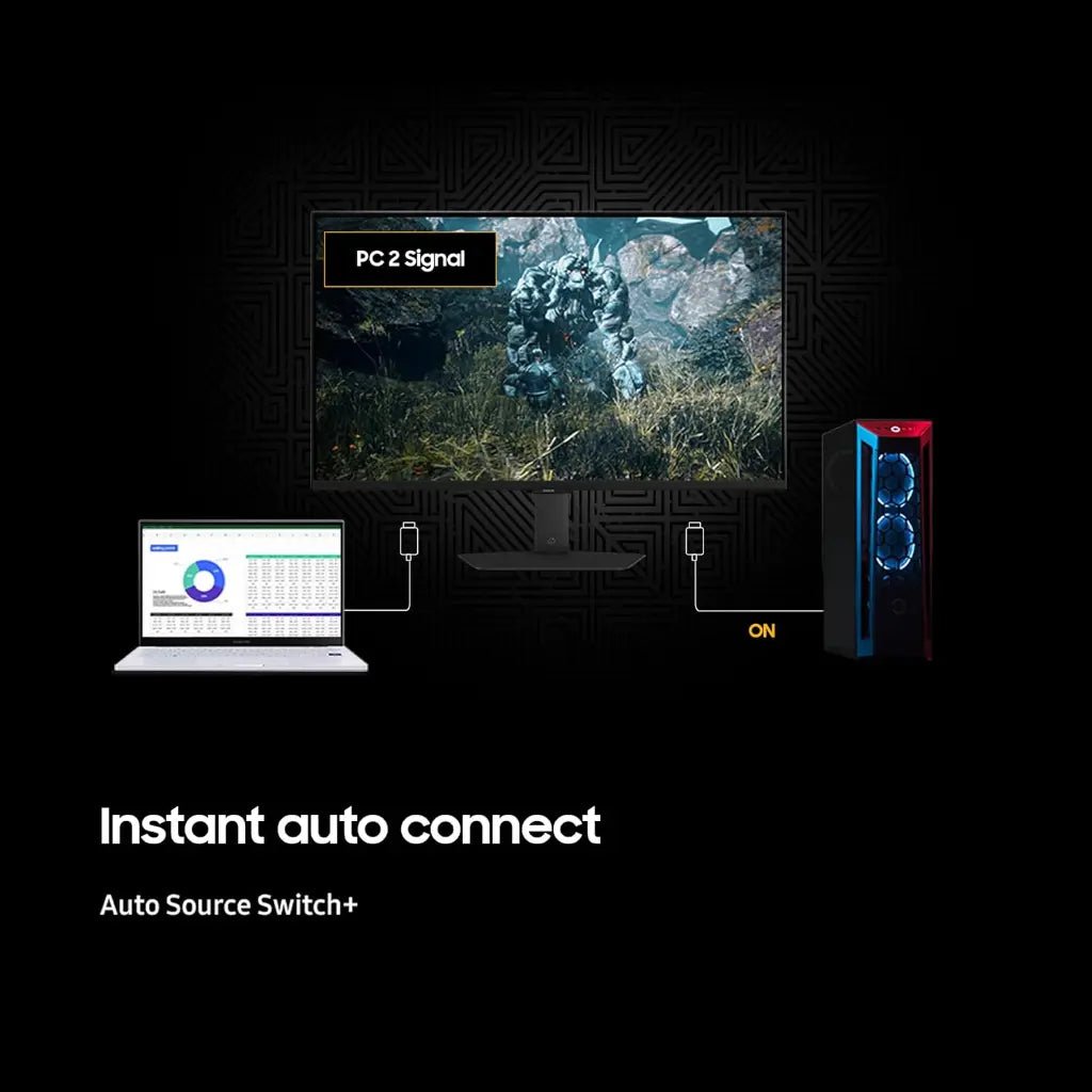 Samsung Odyssey G7 27-Inch 4K UHD 144Hz 1ms Fast IPS Gaming Monitor (LS27DG700EW G70D)