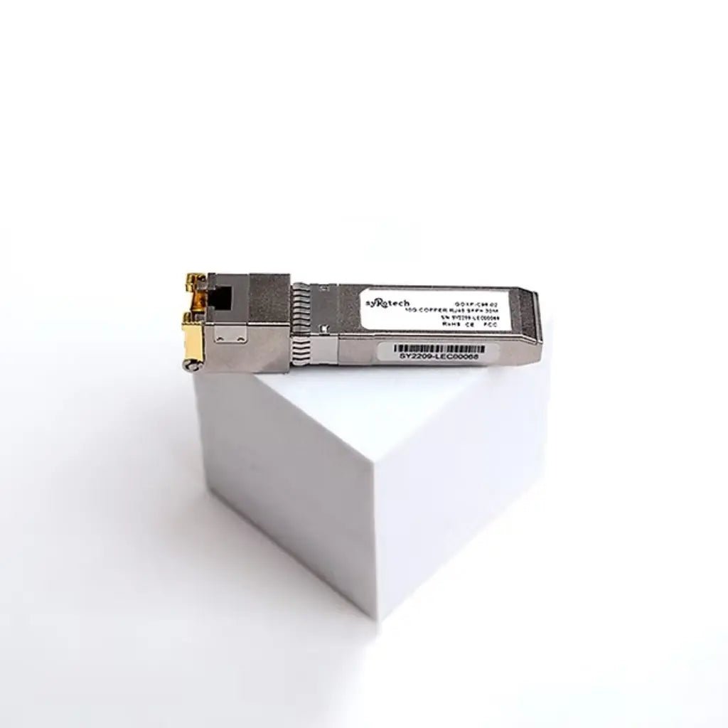 Syrotech GOXP C96 02 10GBASE-T RJ45 Copper SFP+ Transceiver Module
