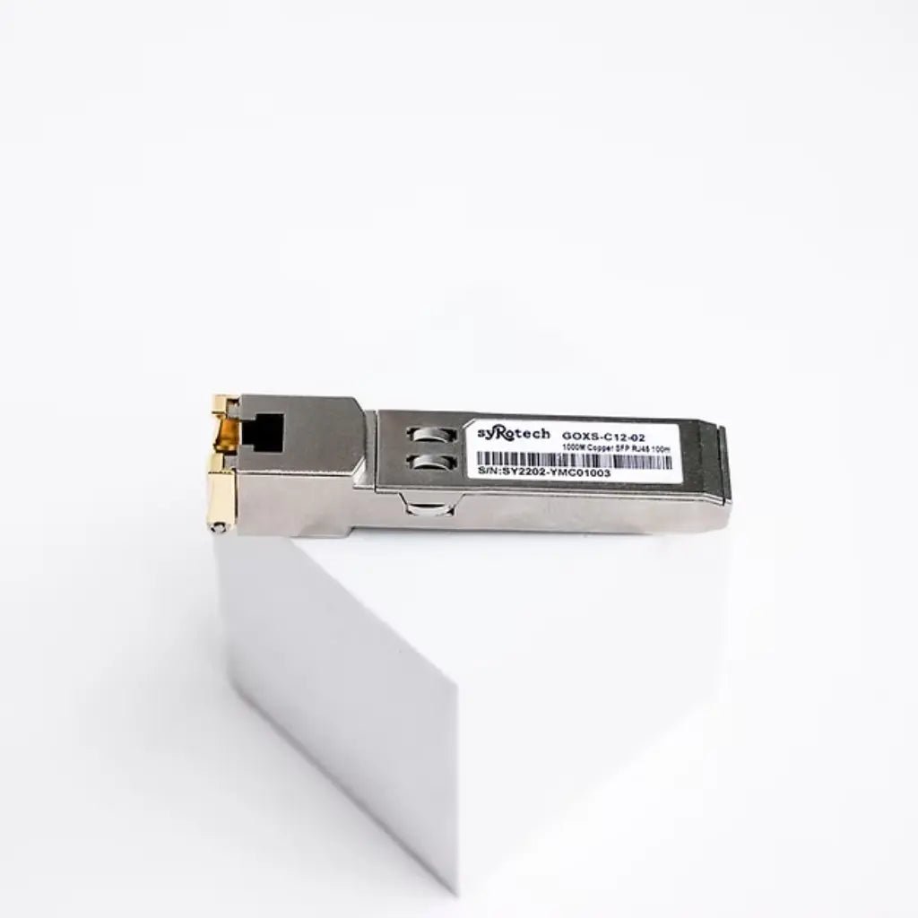 Syrotech GOXS-C12-02 1G Gigabit Ethernet RJ-45 Copper SFP Transceiver Module
