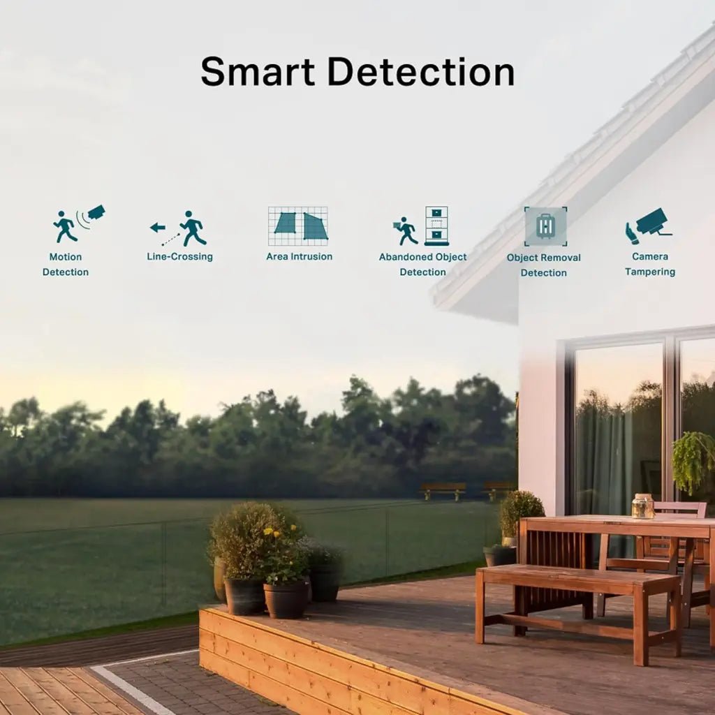 TP-Link VIGI C320I 2MP 4mm Outdoor IR Bullet Network Security Camera with Built-In Microphone and IP67 Weatherproof Rating