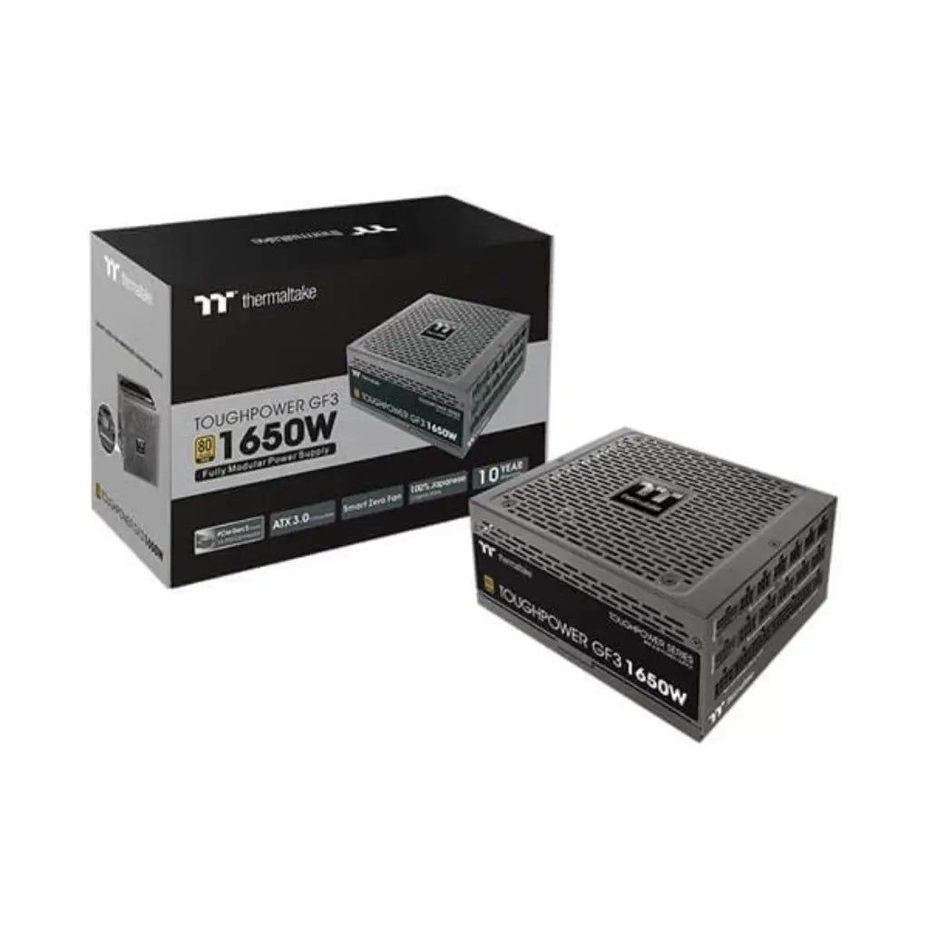 Thermaltake Toughpower GF3 1650W 80+ Gold Certified Fully Modular ATX 3.0 Power Supply Unit