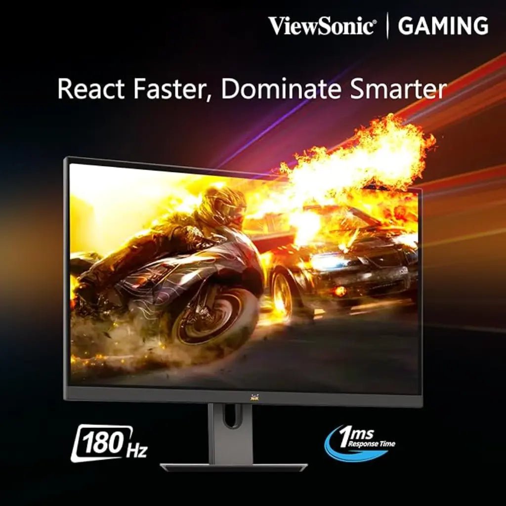 ViewSonic VX2758A-2K-PRO-4 27-inch QHD 180Hz SuperClear IPS Gaming Monitor
