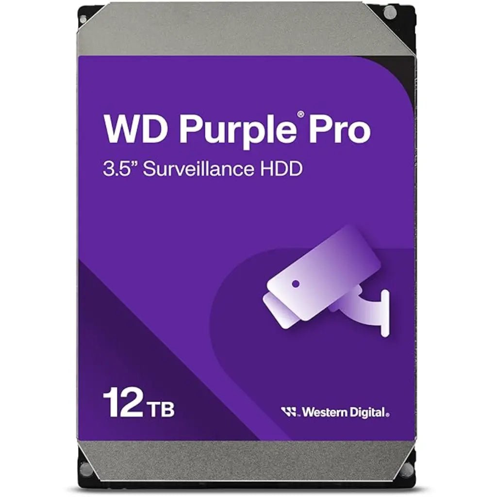 Western Digital Purple Pro 12TB 3.5-inch SATA 7200RPM Surveillance Internal Hard Drive