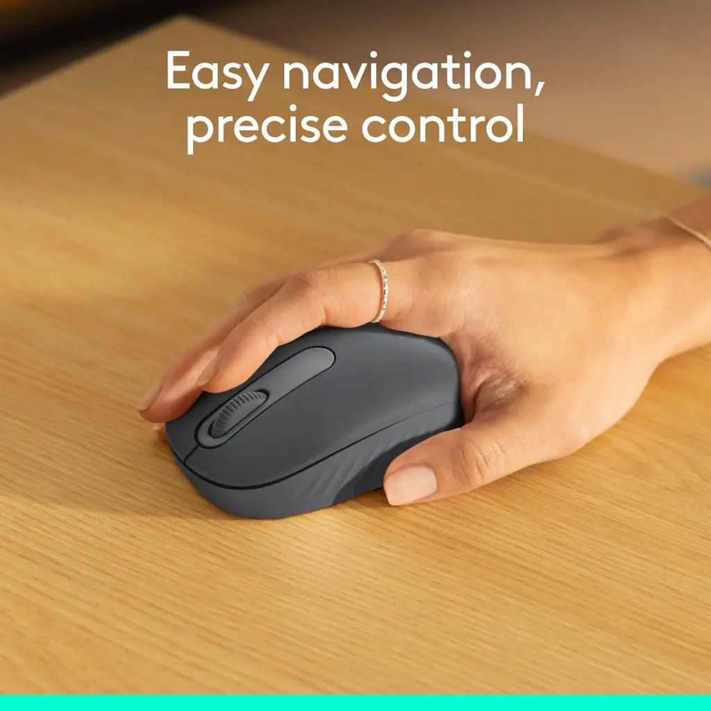 Logitech M196 Compact Bluetooth Wireless Optical Mouse - Graphite