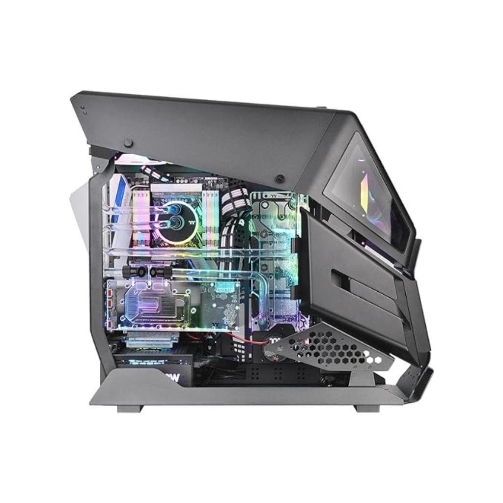 Thermaltake AH T600 Black Full Tower E-ATX Modular Open Frame Gaming Computer Case