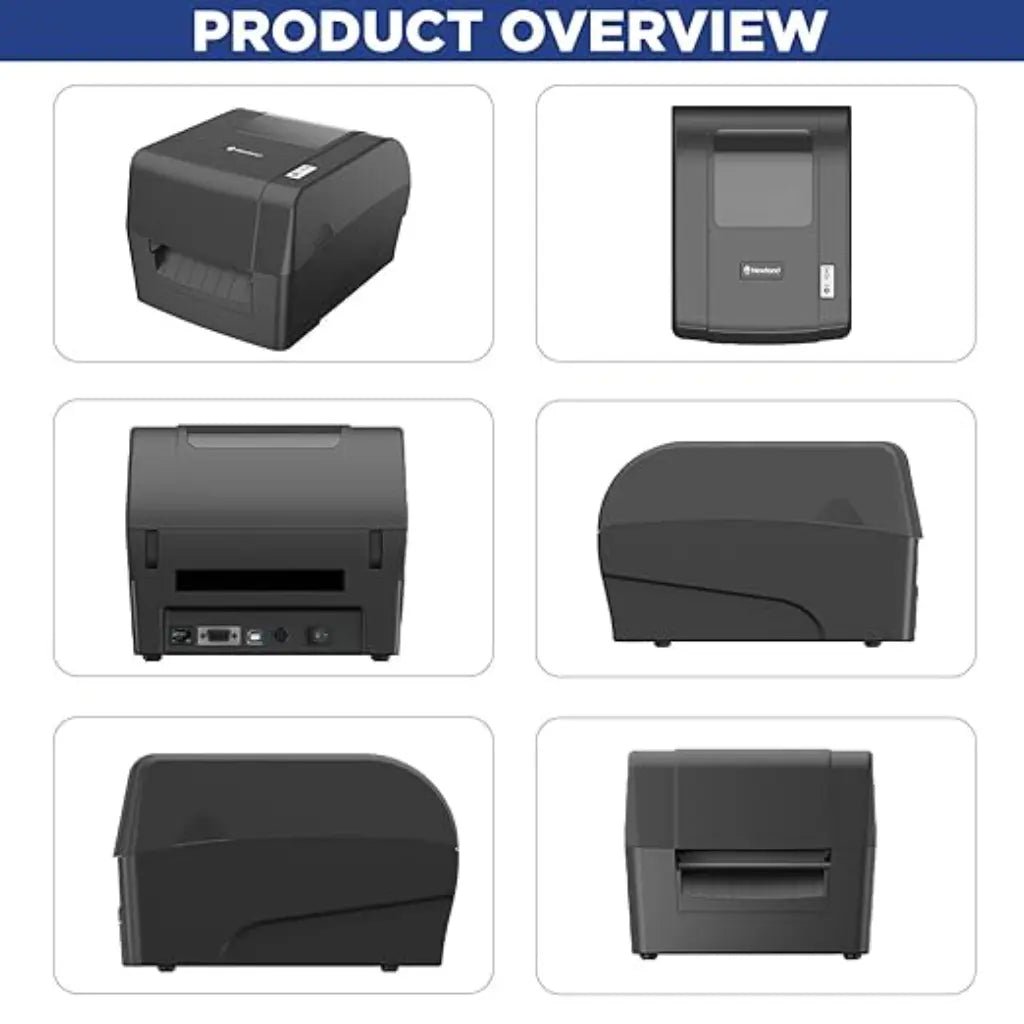 Newland NLS-LP410-IN 4-Inch Desktop Thermal Barcode and Shipping Label Printer