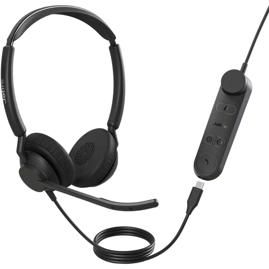 Jabra Engage 50 II Professional UC Stereo USB-A Wired Headset with Inline Control Unit