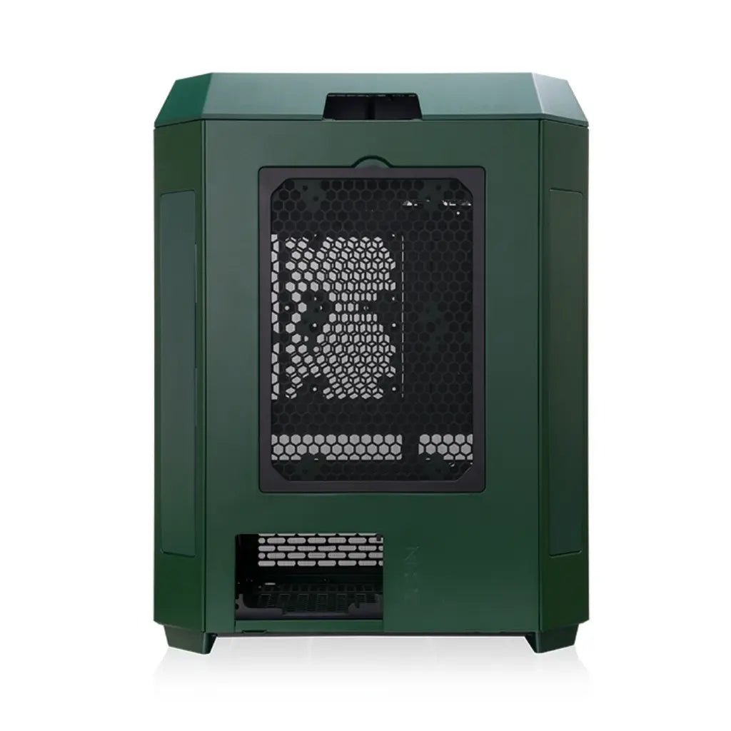 Thermaltake The Tower 600 ATX Mid Tower Tempered Glass PC Case - Racing Green Edition